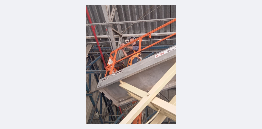 Manutenção em detector de fumaça